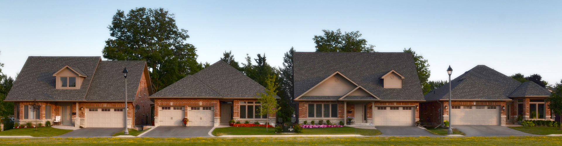 Arbour Homes photo of single detached houses in Arbour Village